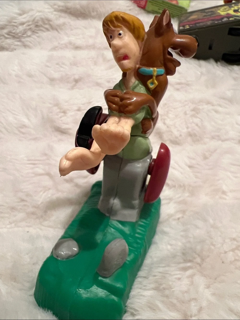 Vintage Scooby Doo Toy Lot 1996 Burger King Mystery Machine Action Figures 15pc